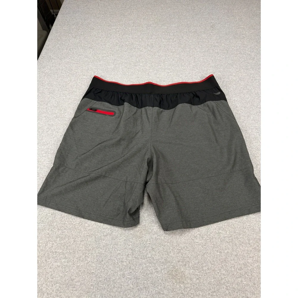 Spyder Active Mens XL Gray ProWeb Athletic Training Gym Shorts SPM513